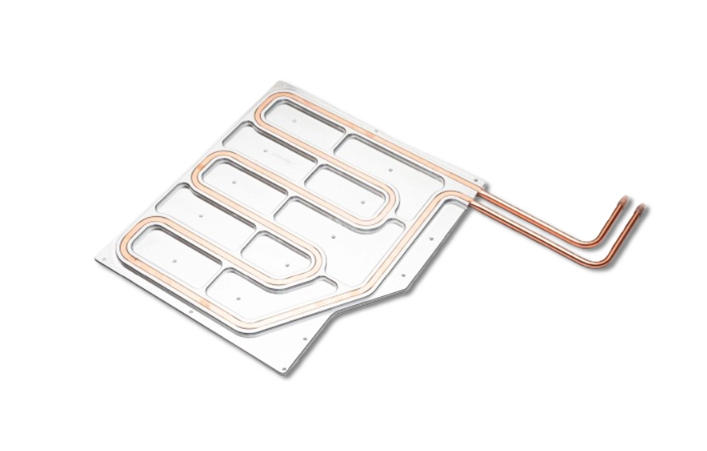 逆变器 IGBT 专用埋铜管液体冷板