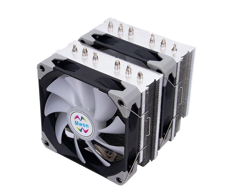 MW-T120-06-04B 六热管双塔大功率 CPU 散热器
