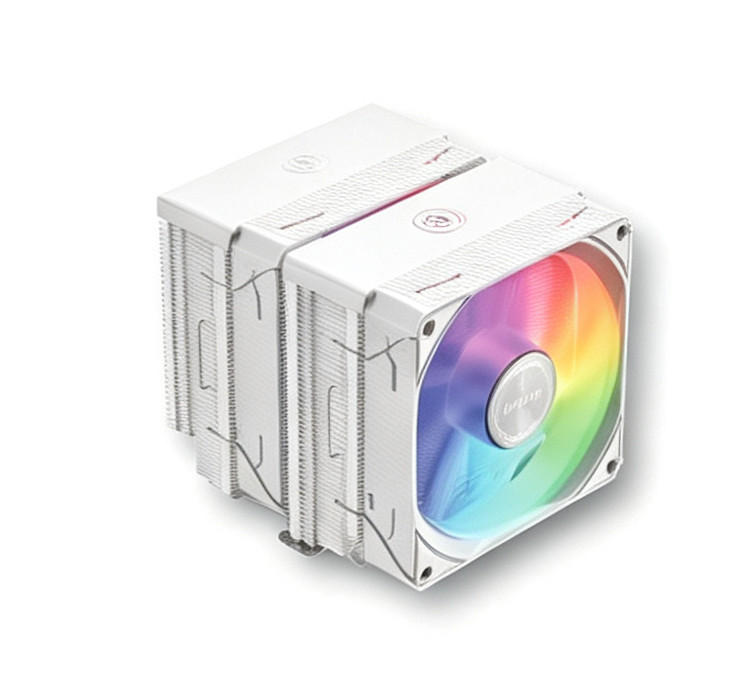 M628-A ARGB (WHITE) 纯白幻彩双塔 CPU 散热器